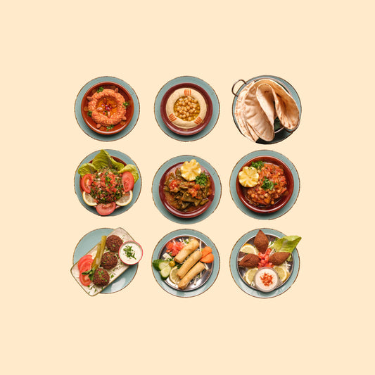 Mezze Variation Sharing Platters